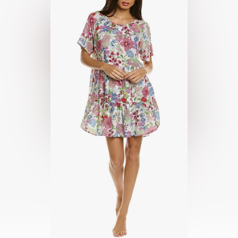 Flowery dress- Large